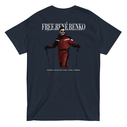 Free R. Benko Ski T-shirt (Backprint)