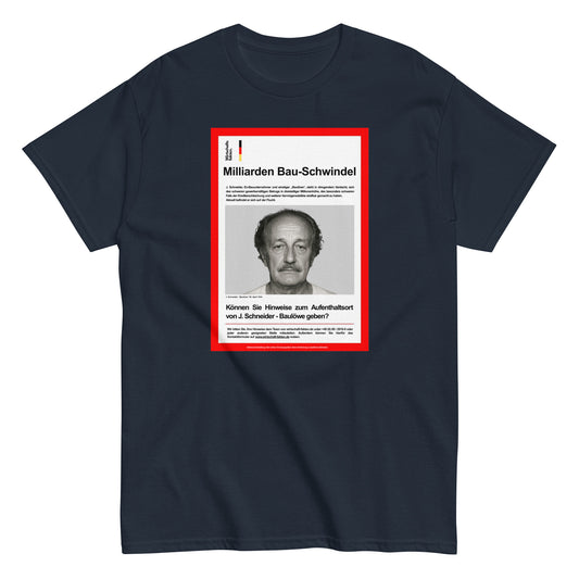 Fahndung nach J. Schneider T-shirt