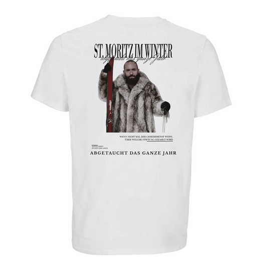 St. Moritz im Winter - abgetaucht das ganze Jahr T-shirt