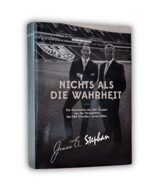 Buch „Nichts als die Wahrheit - die Geschichte der S&K Gruppe“  Signierte Version