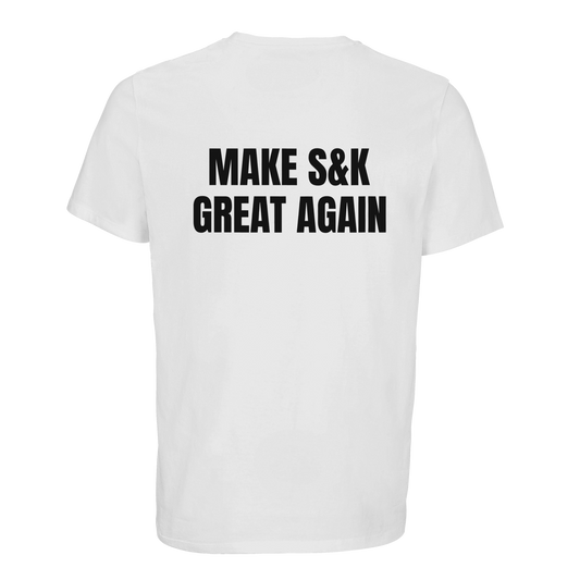 S&K MAKE S&K GREAT AGAIN T-shirt (Backprint)