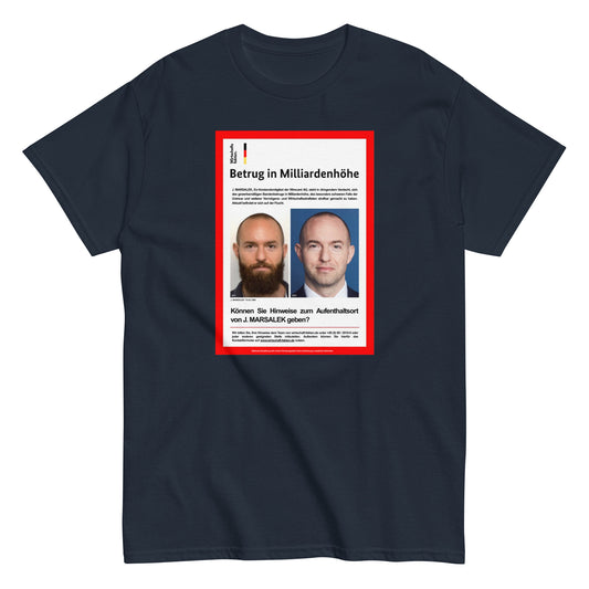 Fahndung nach J. Marsalek T-shirt